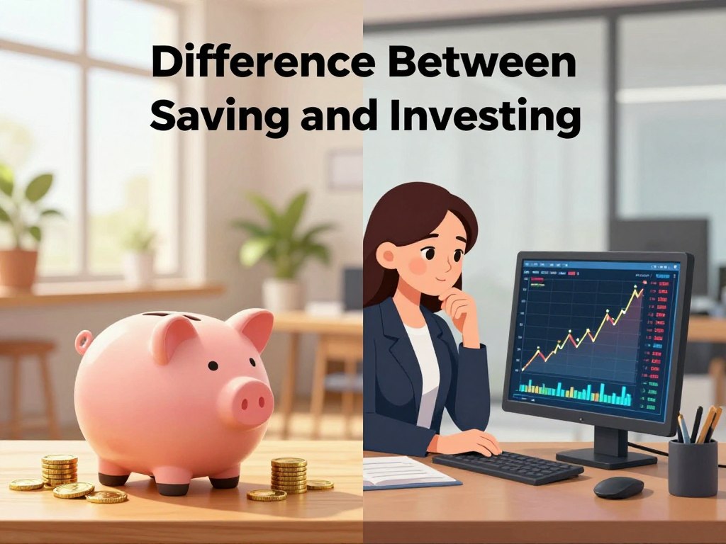 Difference Between Saving and Investing